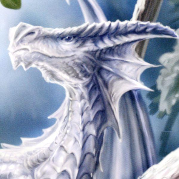 Snow Dragon Yule Card - CRD-AN11 picture
