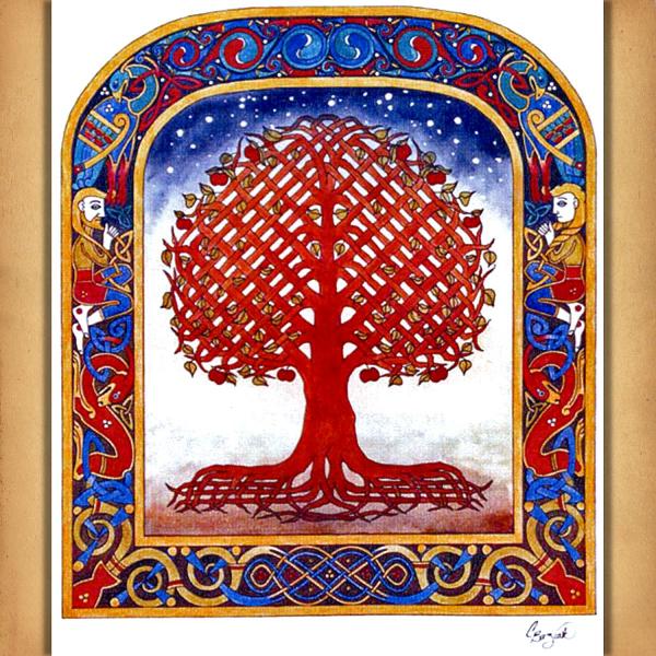 Tree of Creation Cross Stitch Pattern - SHB-025 picture