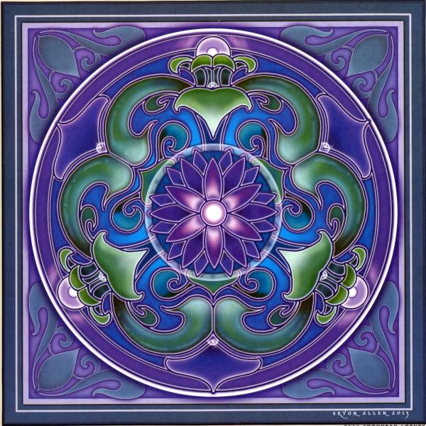 Nouveau Lotus Illumination Art - WST-IA11