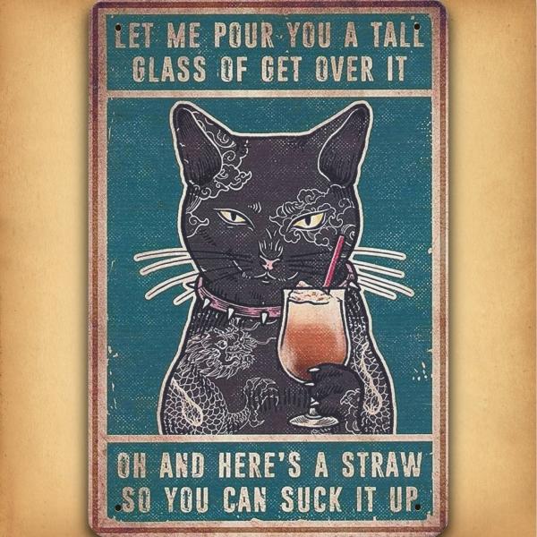 Get Over It Tin Sign - TIN-A030