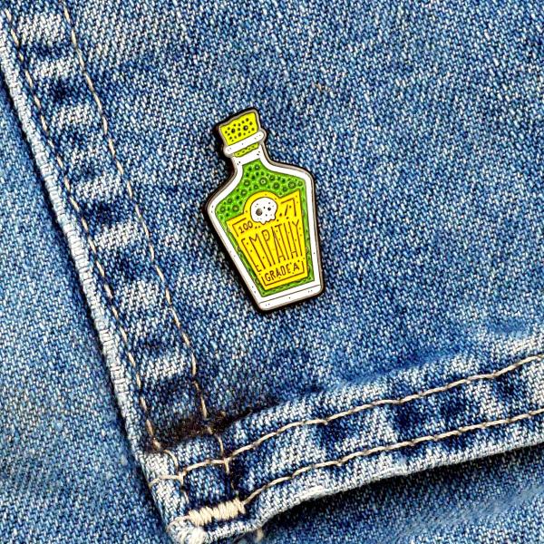 Empathy Bottle Enamel Pin - PIN-174 picture