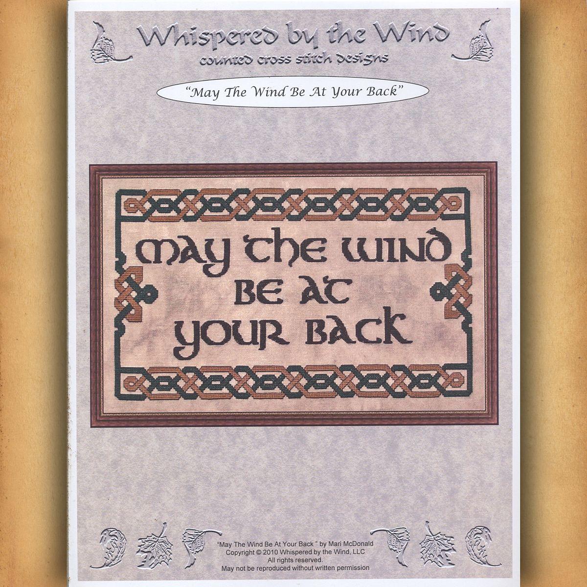 "May the Wind Be at Your Back" Cross Stitch Pattern - SWW-462 picture