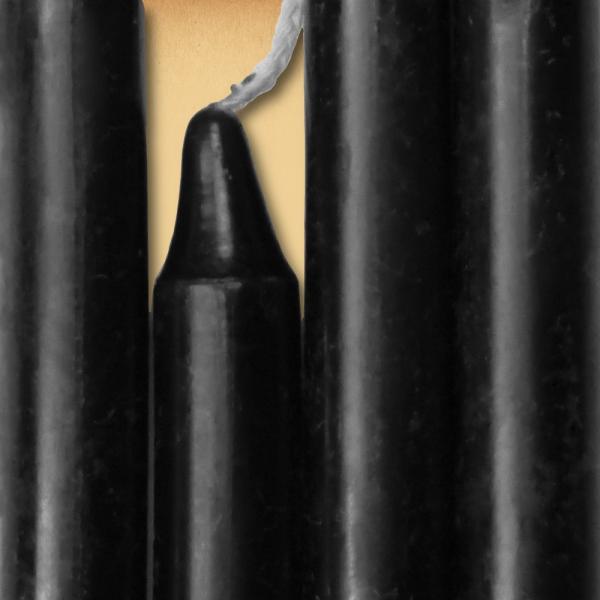 Black Mini Spell Candles - CAN-BLK