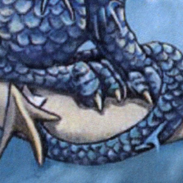 Moon Dragon Cross Stitch Pattern - SHP-051 picture