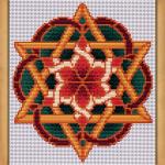 Christmas Star Cross Stitch Pattern - SIA-479