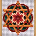 Christmas Star Cross Stitch Pattern - SIA-479
