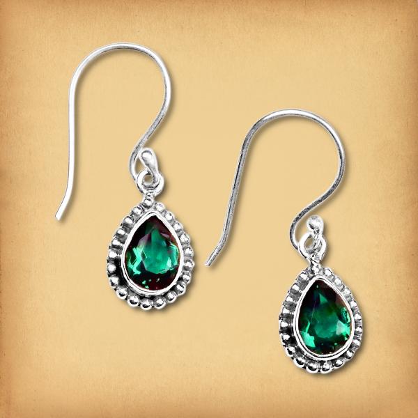 Silver Dragon&rsquo;s Tear Earrings - ESS-219