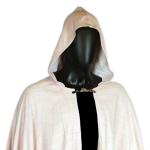 Pale Pink Full Circle Cloak with Hood and Pockets - CLK-224