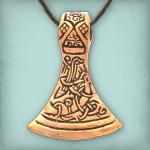 Bronze Celtic Axehead Pendant - PBZ-165