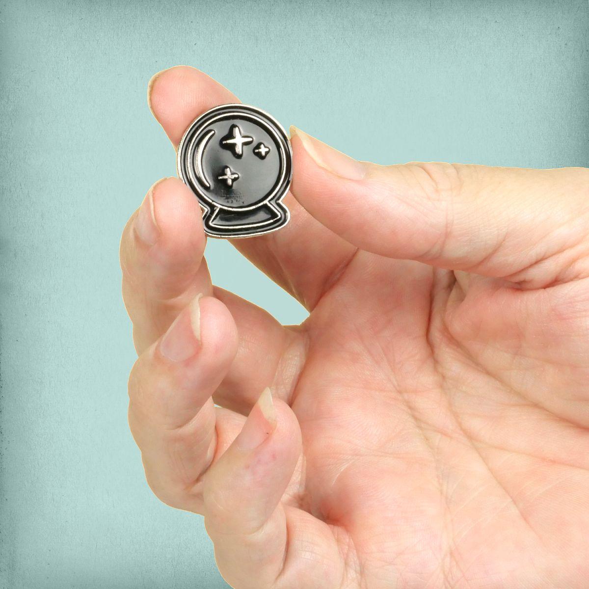 Crystal Ball Enamel Pin - PIN-026 picture