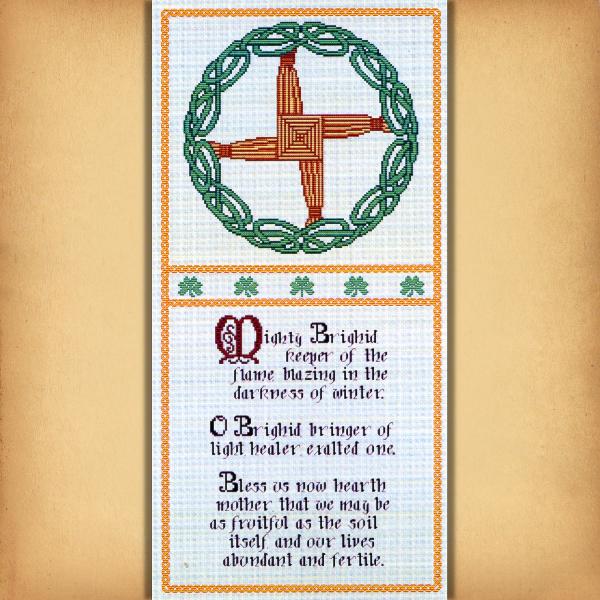 Brighid's Blessing Cross Stitch Pattern - SIA-582 picture