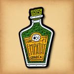 Empathy Bottle Enamel Pin - PIN-174