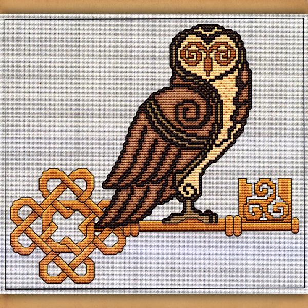 Key of Wisdom Cross Stitch Pattern - SIA-307