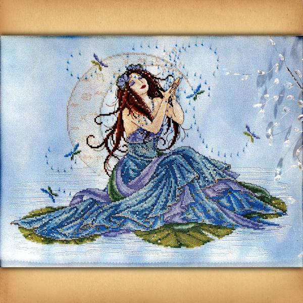Water Goddess Cross Stitch Pattern - SIJ-021