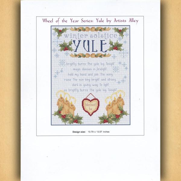 Wheel of the Year Series: Yule Cross Stitch Pattern - SIA-725 picture