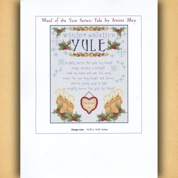 Wheel of the Year Series: Yule Cross Stitch Pattern - SIA-725 picture