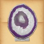 Purple Agate Slice - GMA-100