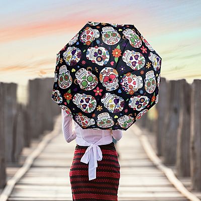Day of the Dead Umbrella - UMB-002 picture