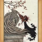 "Autumn Griffin" Cross Stitch Pattern - SHB-545