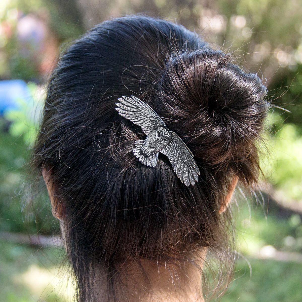 Owl's Flight Barrette - HAR-PB40 picture