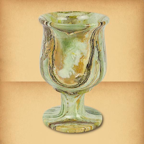 Green Onyx Goblet - GMC-110