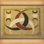 Triple Moon Cross Stitch Pattern - SIS-181