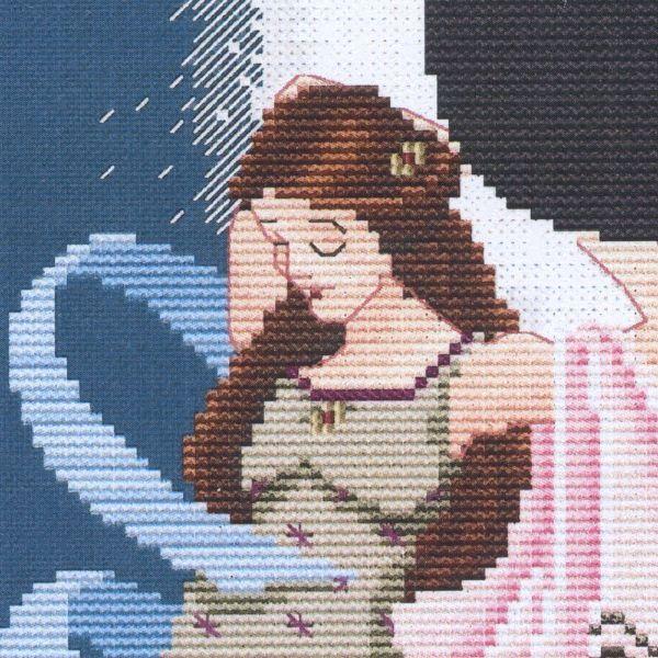 Dance of the Total Eclipse Cross Stitch Pattern - SWW-413 picture