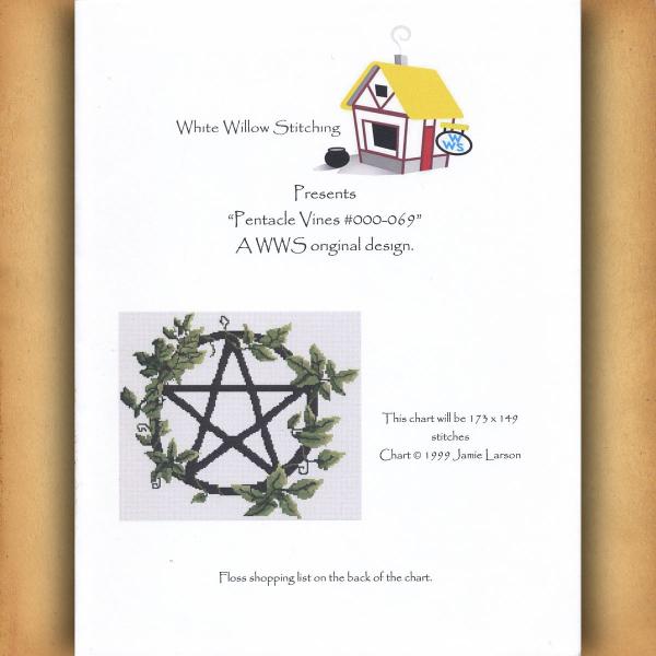 Pentacle Vines Cross Stitch Pattern - SIW-069 picture
