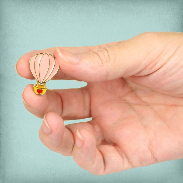 Hot Air Balloon Enamel Pin - PIN-082 picture