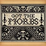 Got the Morbs Cross Stitch Pattern - SIM-100