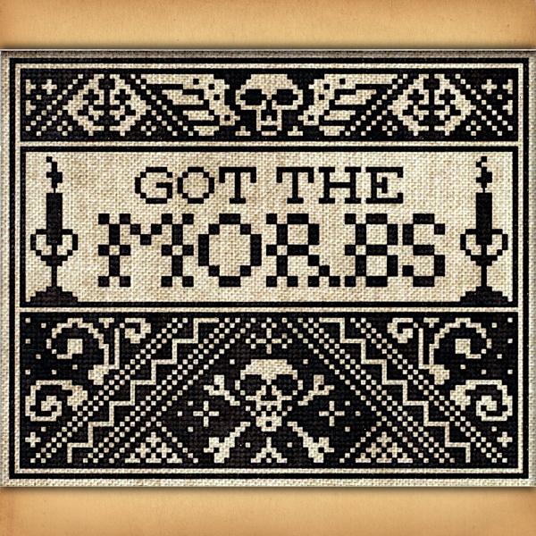 Got the Morbs Cross Stitch Pattern - SIM-100