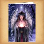 Yuletide Angel Yule Card - CRD-AN12