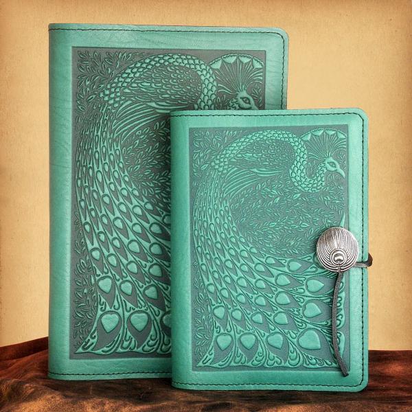 Peacock Leather Journal - LXJ-M48