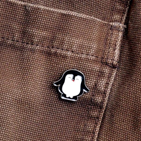 Small Penguin Enamel Pin - PIN-096 picture