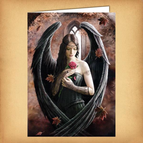 Angel Rose Greeting Card - *Clearance* - CRD-AN36