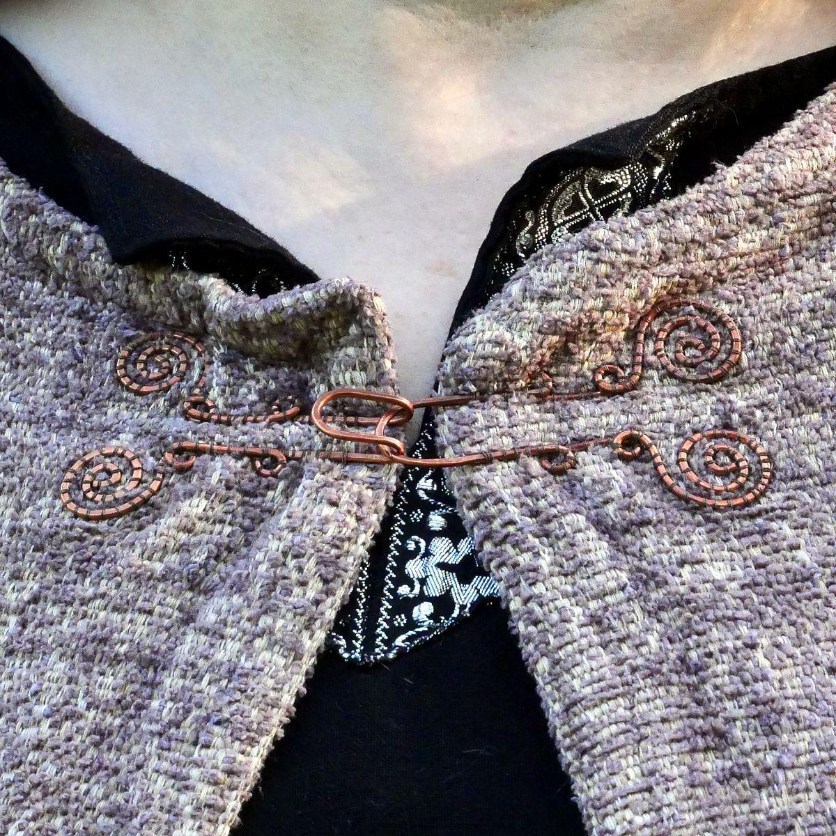 Half Circle Speckled Cloak - CLK-125 picture