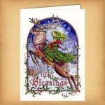Bright Blessings Yule Card - CRD-BY11