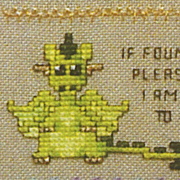 Lost Dragon Sampler Cross Stitch Pattern - SDD-095 picture