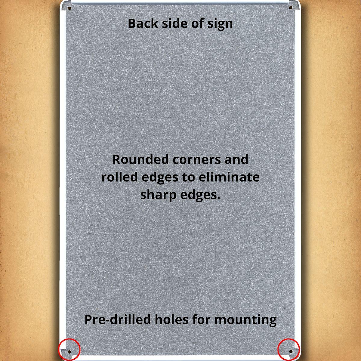 Wear Black Tin Sign - TIN-A020 picture