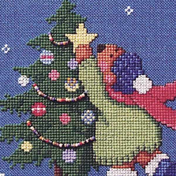 "To Trim a Tree" Cross Stitch Pattern - *Clearance* - SDD-086 picture