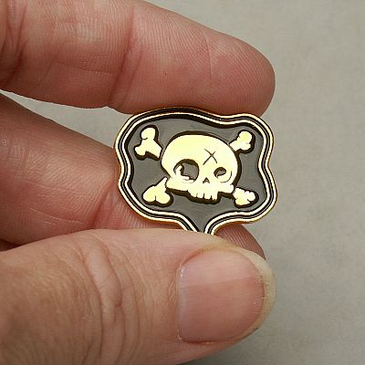 Pirate Talk Enamel Pin - *Clearance* - PIN-X142 picture