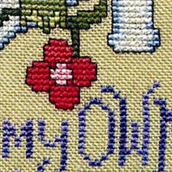 "I'll Make My Own Happy Ending" Cross Stitch Pattern - SDD-088 picture