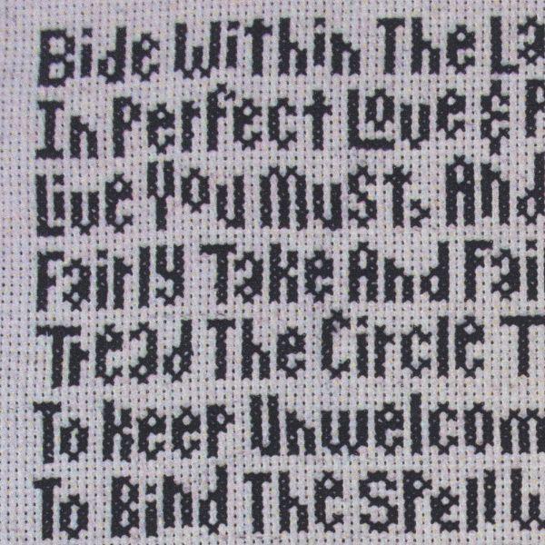 Rede Sampler Cross Stitch Pattern - SIS-114 picture