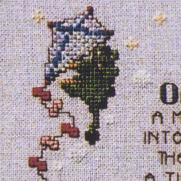 Dragonlet's Birth Sampler Cross Stitch Pattern - SDD-037 picture