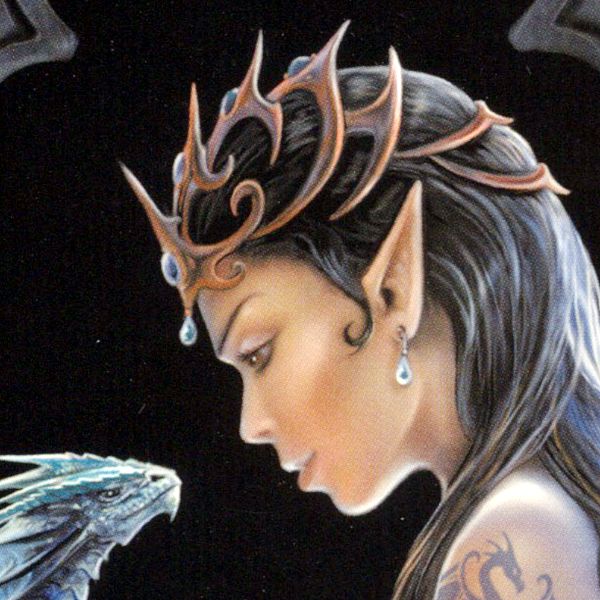 Water Dragon Greeting Card - CRD-AN24 picture