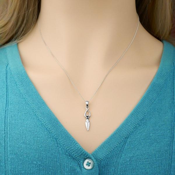 Silver Goddess Pendant - PSS-1520 picture