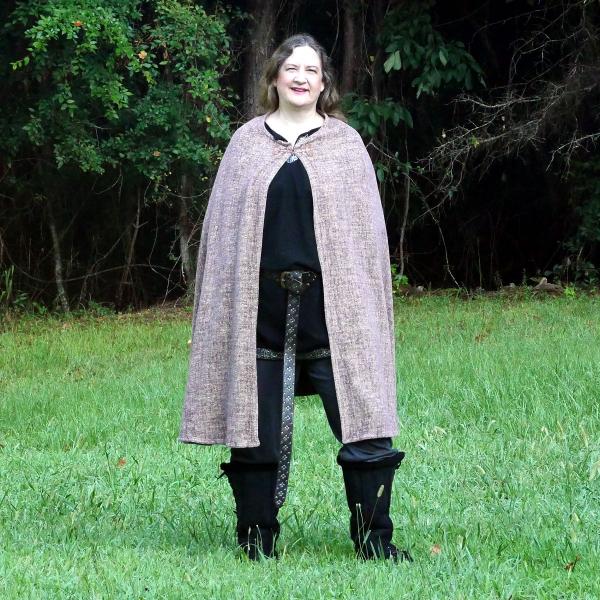 Half Circle Speckled Cloak - CLK-125