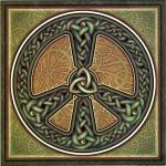 Celtic Peace Illumination Art - WST-IA05