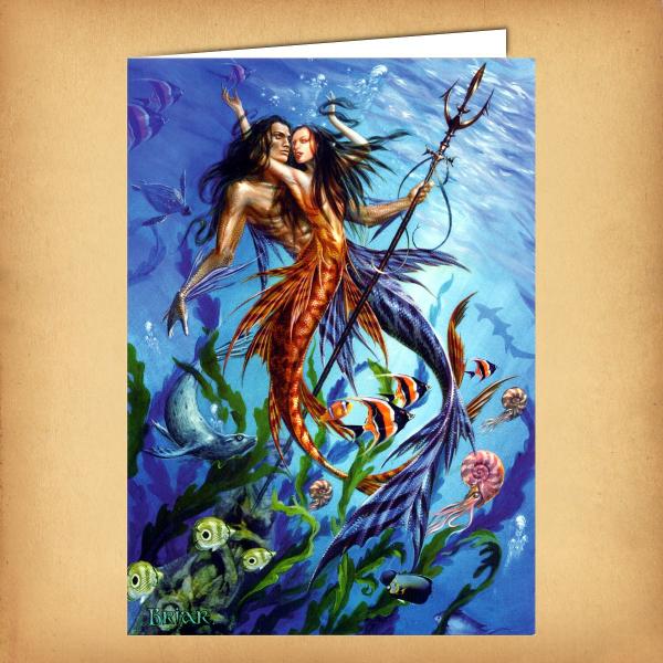 Mer Folk Greeting Card - *Clearance* - CRD-BM25 picture