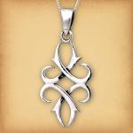 Silver Tribal Pendant - PSS-526